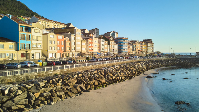 Calle Porto y casas marineras